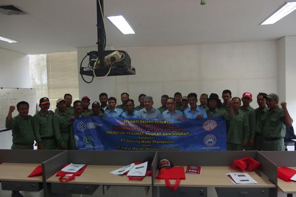 Pelatihan & Sertifikasi Bid. PAA - PT Gunung Madu Plantation